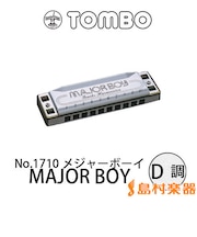 No.1710 メジャーボーイ MAJOR BOY D調 10穴 ブルースハープ
