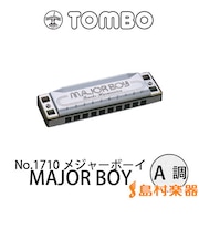 No.1710 メジャーボーイ MAJOR BOY A調 10穴 ブルースハープ