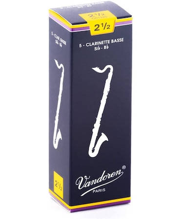 トラディショナル 【硬さ：2・1/2】【青箱】 リード バスクラリネット用