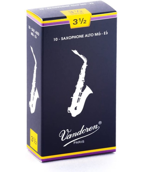 トラディショナル 【硬さ：3・1/2】【青箱】 サックスリード アルトサックス用