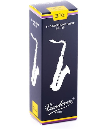 トラディショナル 【硬さ：3・1/2】【青箱】 サックスリード テナーサックス用
