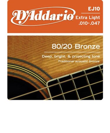 EJ10 80/20ブロンズ 10-47 エクストラライト