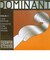 Dominant 3D-132A バイオリン弦 Mittel シルバー