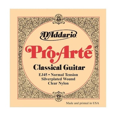 EJ45 シルバーワウンド クリアナイロン ノーマルテンション