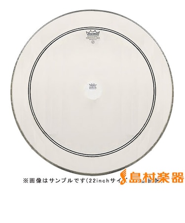 P3/320B POWERSTROKE 3 CLEAR ドラムヘッド パワーストローク3 クリアー 【20インチ】