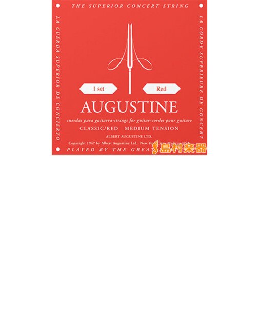RED／SET クラシックギター弦 CLASSIC／RED 028-0425