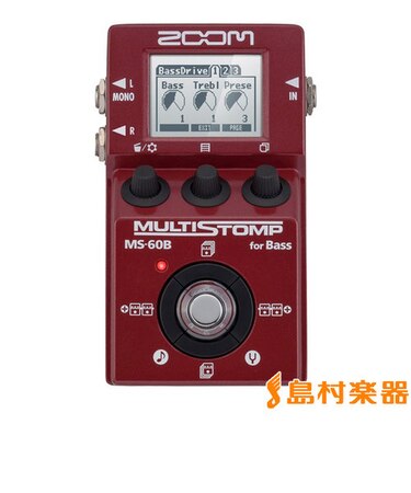 MS-60B for Bass MULTISTOMP ベース用マルチエフェクター