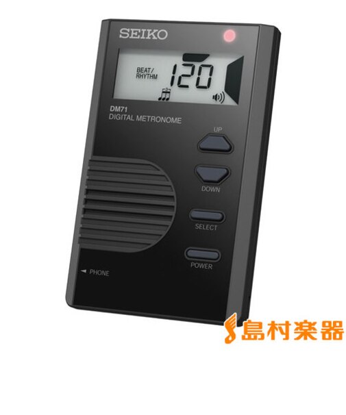 DM71 B 電子メトロノーム 【ブラック】