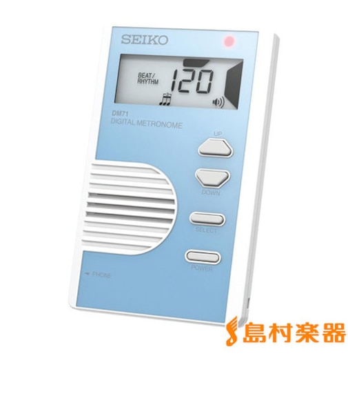 DM71 L 電子メトロノーム 【アクアブルー】