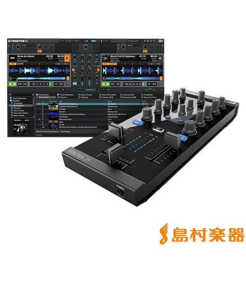 TRAKTOR Kontrol Z1 DJミキサーコントローラー｜シマムラガッキの通販
