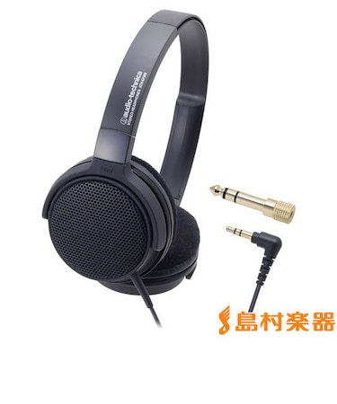 ATH-EP300 BK ブラック 電子ピアノ用ヘッドホン オープンエアー型
