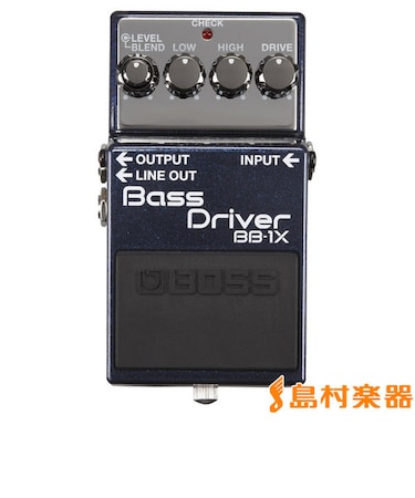 BB-1X Bass Driver ベースプリアンプ ベースドライバー