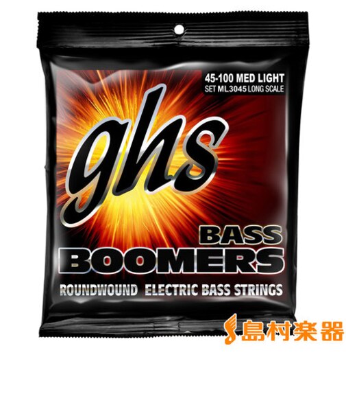 ML3045 エレキベース弦 Boomers 045-100 MED LIGHT