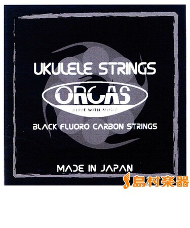 OS-LGT LG 【ブラック】 ウクレレ弦 ライトゲージ 【ソプラノ・コンサート用】 Low-Gチューニング用