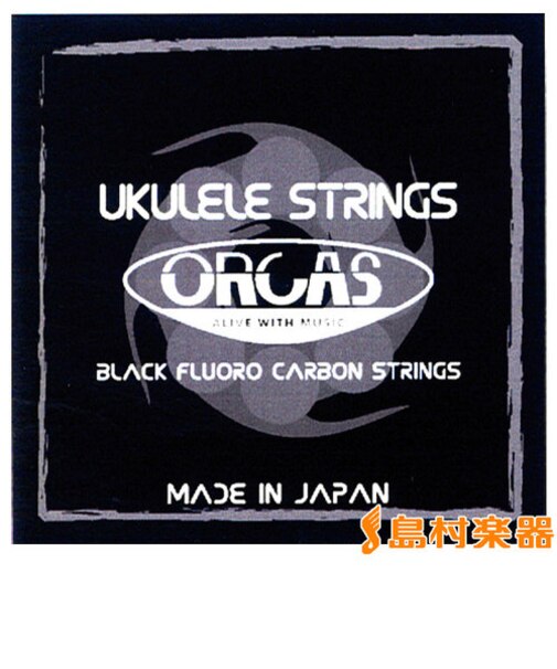 OS-LGT LG 【ブラック】 ウクレレ弦 ライトゲージ 【ソプラノ・コンサート用】 Low-Gチューニング用