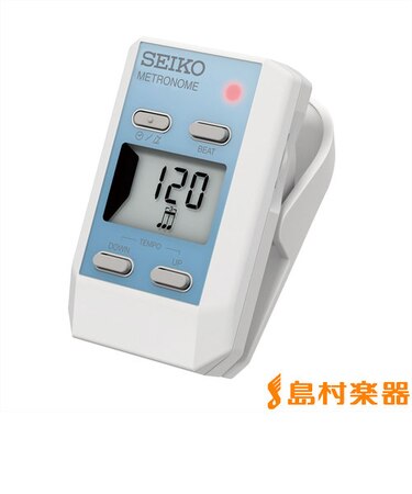 DM51L アクアブルー デジタルメトロノーム クリップタイプ