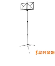 KB341F 譜面台 ブラック スチール製 【折りたたみ】