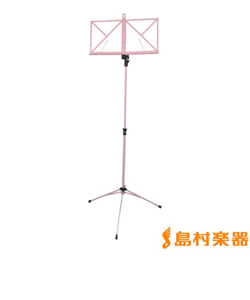 KB341F 譜面台 ピンク スチール製 【折りたたみ】