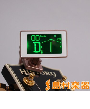 LCT-Z PKH（ピンクハート） クリップチューナー ギター ベース ウクレレ用