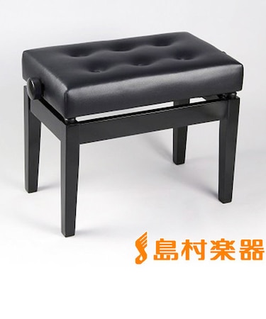 PBENCH200B ピアノ高低自在椅子 ブラック