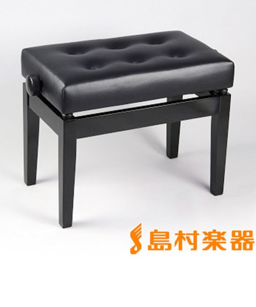 PBENCH200B ピアノ高低自在椅子 ブラック