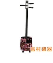 小じゃみ三線 花柄