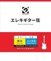 EEGS09 エレキギター弦 009-042 エクストラライトゲージ 009-042