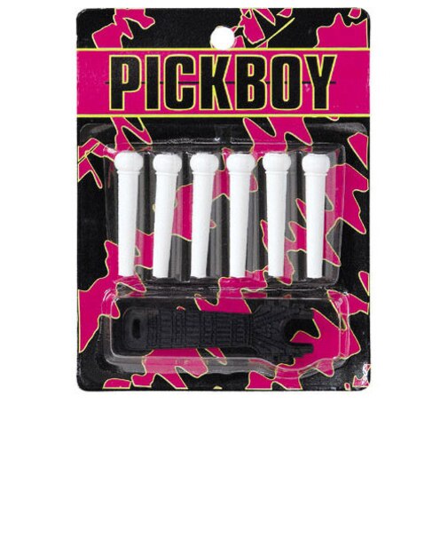 BP-50/W ホワイト ブリッジピン ホワイト ピンプライ付