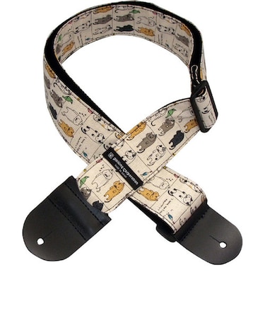 DaikingStrap HangerCats ギターストラップ ネコ柄