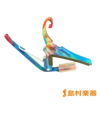 KG6TDA Tie-Dye カポタスト アコースティックギター用 タイダイ