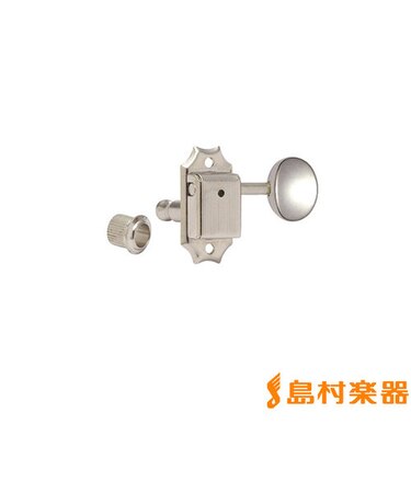 2002N-BL クルーソンタイプペグ メタルノブ6弦側N