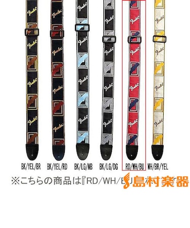 Monogrammed Straps 099-0682-000 ストラップ モノグラム [Red/White/Blue]