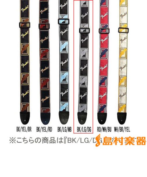 Monogrammed Straps 099-0681-543 ストラップ モノグラム [Black/L.Grey/D.Grey]