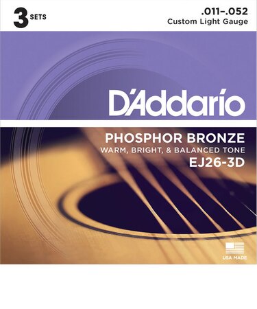 EJ26/3D フォスファーブロンズ 11-52 カスタムライト 3セット