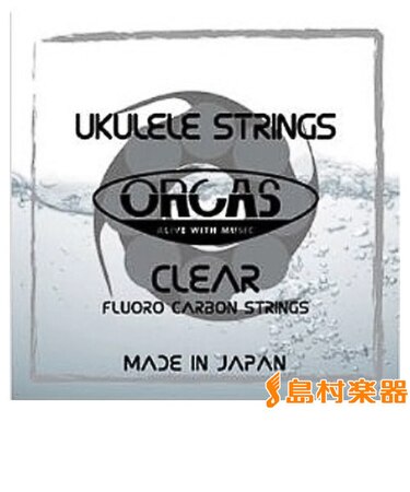 OS-MED CLEAR クリアフロロカーボン ウクレレ弦 ミディアムテンション【ソプラノ・コンサート用】