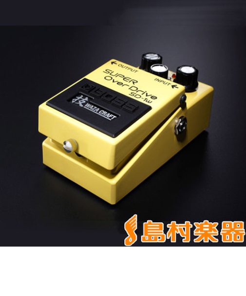 SD-1W(J) オーバードライブ エフェクター 技クラフト WAZA CRAFT 【日本製】 【銀ネジ】