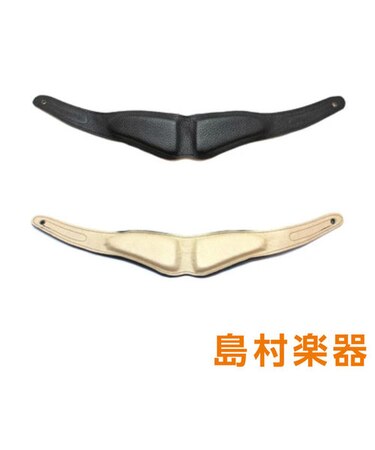 革パッド スタンダード ブラック バードストラップ用ネックパッド サクソフォン用