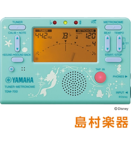 TDM-700 チューナー メトロノーム 【ディズニー】 【アリエル】