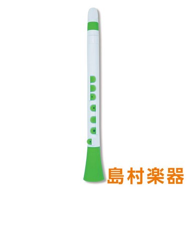 DooD 2.0 ホワイト グリーン プラスチック クラリネット サックス