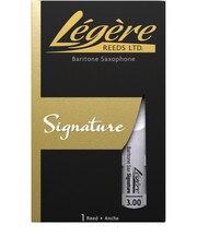 SignatureBS3 リード バリトンサックス用 樹脂製 【硬さ：3】