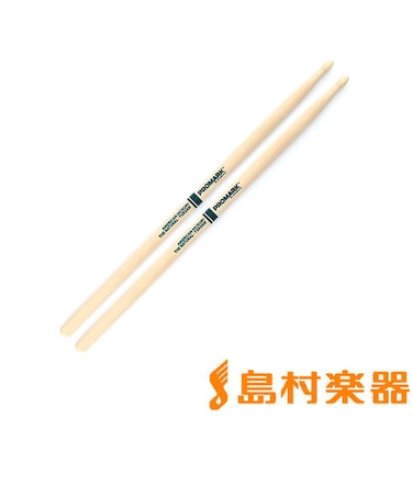 TXR5AW スティック Hickory 5A "The Natural" Wood Tip Drumstick