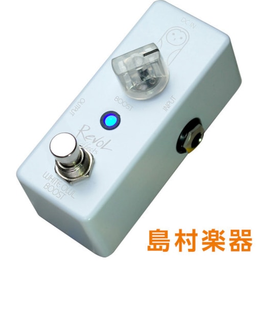 ECB-01 コンパクトエフェクター クリーンブースター WHITE OWL BOOST