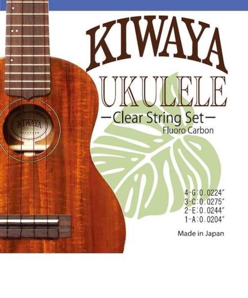 KFC クリア ウクレレ弦 フロロカーボン弦 セット