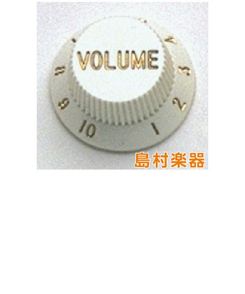 PK-0154-025 White ノブ ボリューム ストラトキャスター用 2個入り