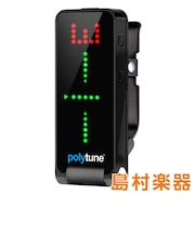 POLYTUNE CLIP BLACK クリップ式ポリフォニック・チューナー