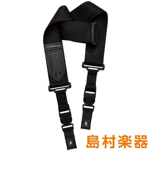 ストラップ m DD2200JPS Black Nylon Blue Stitching クリップロック