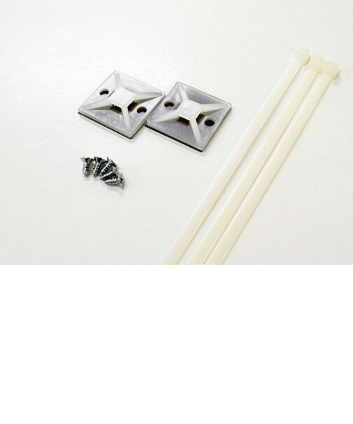 FXWB-30 ホワイト エフェクター・ケーブル固定用ベースセット