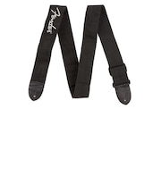BLACK POLYESTER LOGO STRAPS BK/WH ストラップ