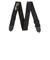 BLACK POLYESTER LOGO STRAPS BK/WH ストラップ