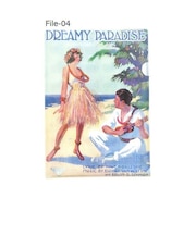 File-04 ウクレレコード付クリアファイル DREAMY PARADISE